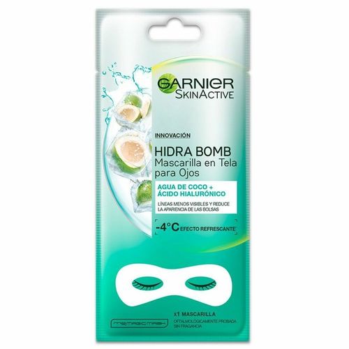 Mascarilla en Tela para Ojos Garnier Agua de Coco 1un