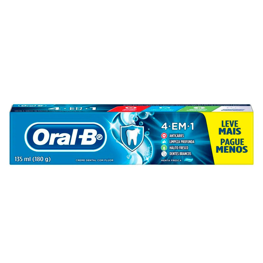 Pasta Dental Oral-B Complete 4en1 140g