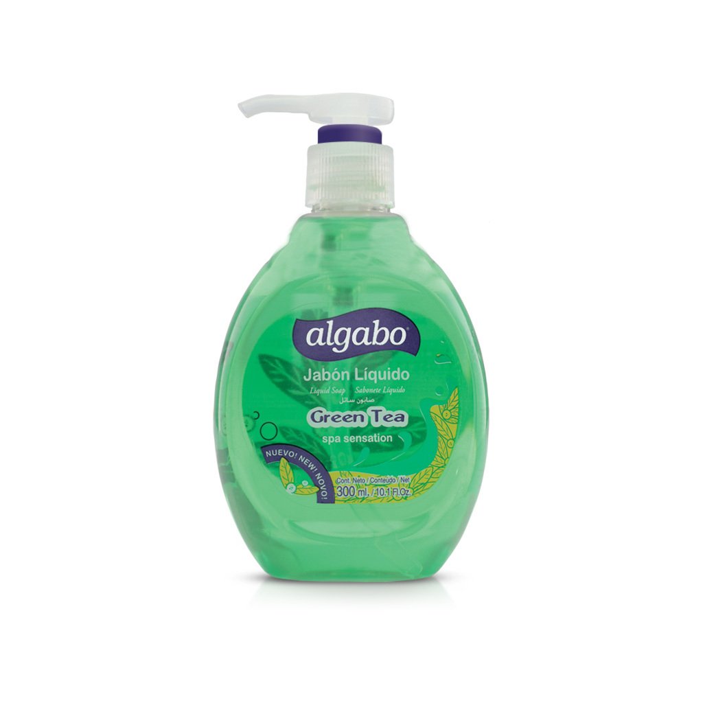 Jabón Líquido Algabo Green Tea 300ml 9529