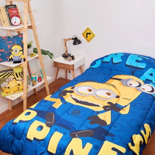 Acolchado Piñata Minions Happiness