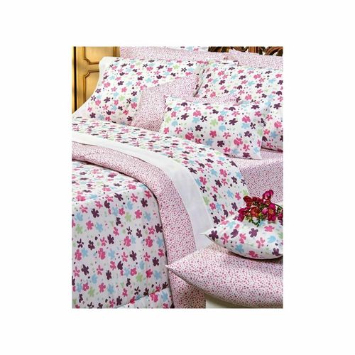 Sábanas Estampadas Twin 150 Hilos Dressy Danubio Art A626 Holly