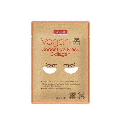 Máscara Purederm Vegan Under Eye Mask Collagen 30un