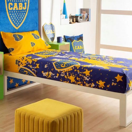 Sábanas Boca Juniors 1 1/2 plazas