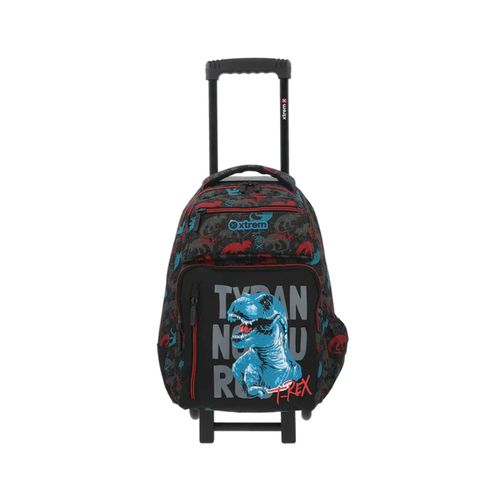 Mochila con Carro Black Dino