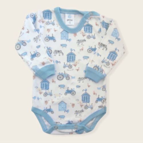 Body Manga Larga Granja Art 7032