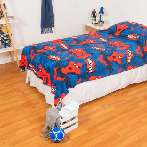 Frazada Super Soft Spiderman 1 1/2 Plazas