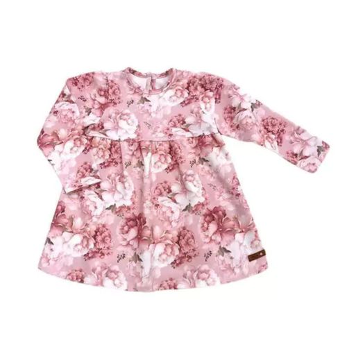 Vestido Floreado Manga Larga  Art 2320