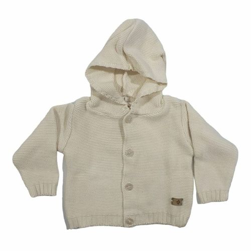 Cardigan Tejido con Capucha
