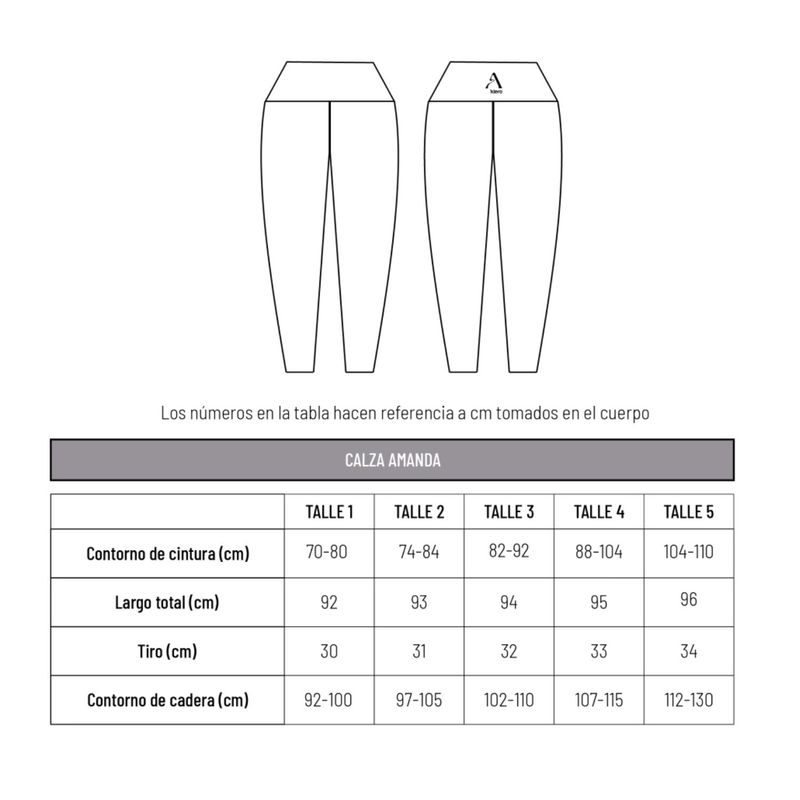 Tabla-de-Talles-Calza-Amanda-Kiero