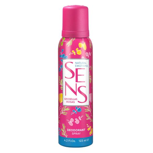 Desodorante Sens Grosellas-Rosas 123ml