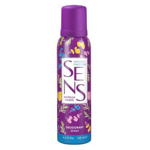 Desodorante Sens Vainilla-Cassis 123ml