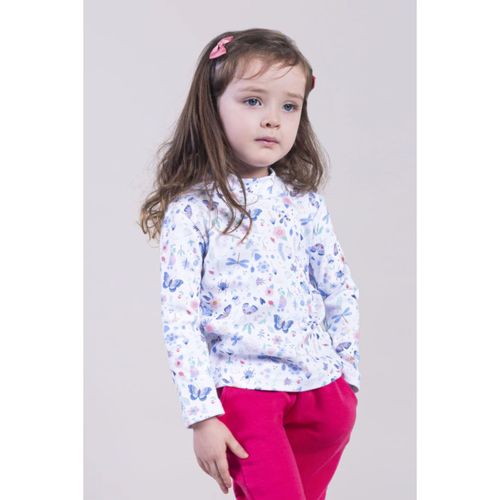 Media Polera Mariposas Art 1332