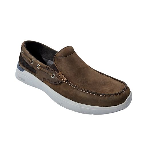 Zapatos Náuticos Art 70-5061 Cuero Marrón Hombre