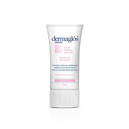 Crema Dermaglós Nutritiva de Noche Pieles Secas 50g