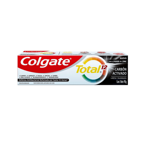 Colgate Total 12 Carbon Activado