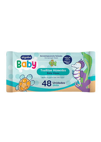 Toallitas humedas Algabo 48 un