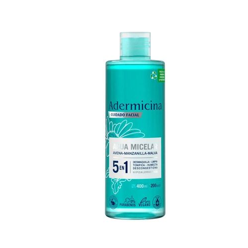 Agua Micelar Adermicina 5 en 1 400ml
