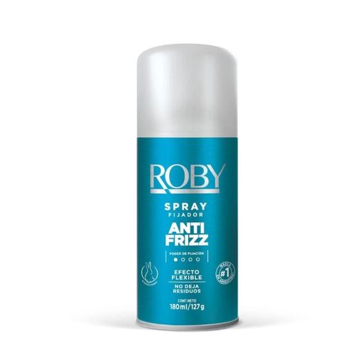 Spray Fijador Anti Frizz Roby 190ml