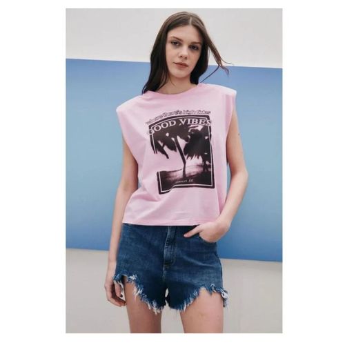 Remera Americana Palmeras