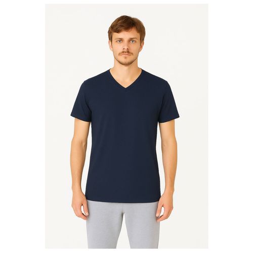 Remera Lisa Escote V Art 17410198