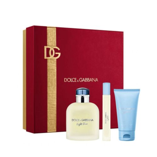 Dolce & Gabbana Light Blue Pour Homme EDT 125 ml +10 ml +Shower Gel 50 ml