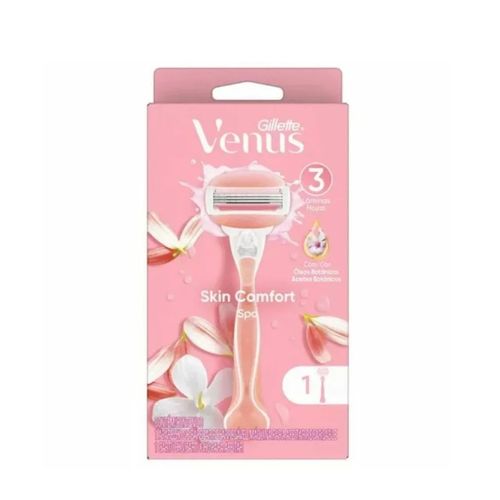 Kit Venus Spa Máquina Para Afeitar Recargable + Cartucho Para Afeitar