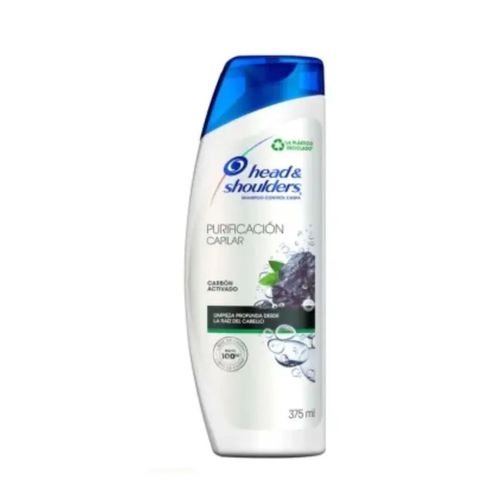 Shampoo Purificación Capilar Carbón Activado 375 ml
