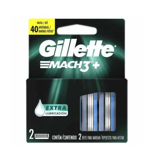 Cartuchos Para Afeitar Gillette Mach3 2un