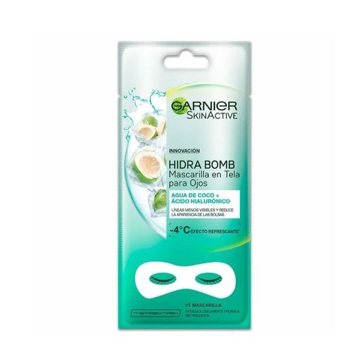Mascarilla en Tela para Ojos Garnier Agua de Coco 1 un