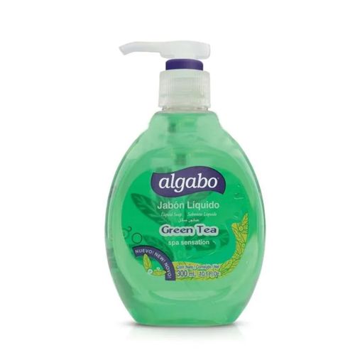 Jabón Líquido Algabo Green Tea 300ml