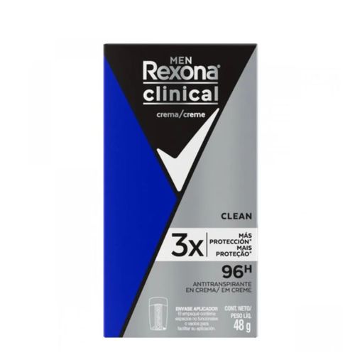 Desodorante Antitranspirant Rexona Clinical Men Crema 48 gr