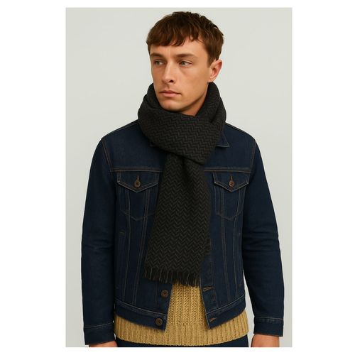 Bufanda Cashfeel Poliester Estampado Hombre