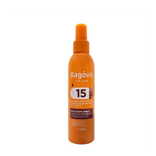 Acelerador De Bronceado FPS 15 Spray