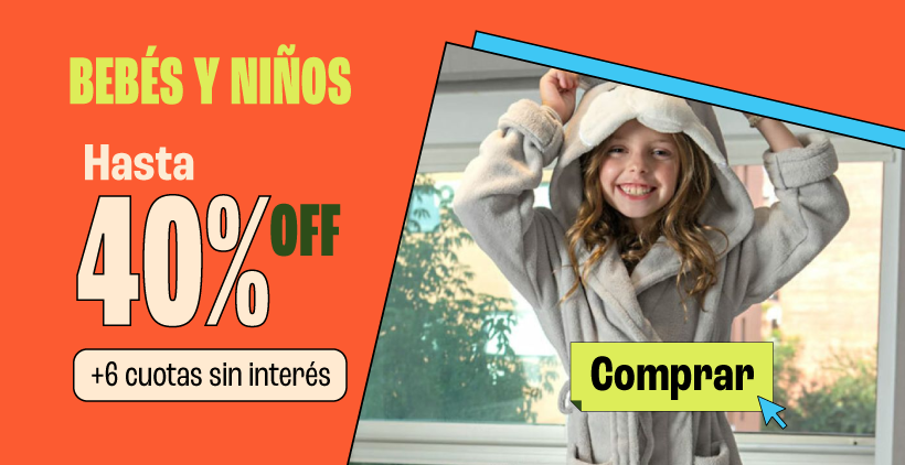 Ropa bebés y niños Ofertas Hot Sale