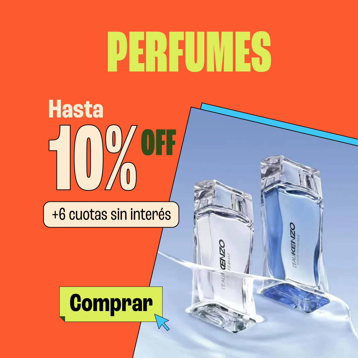 Perfumes 10% OFF