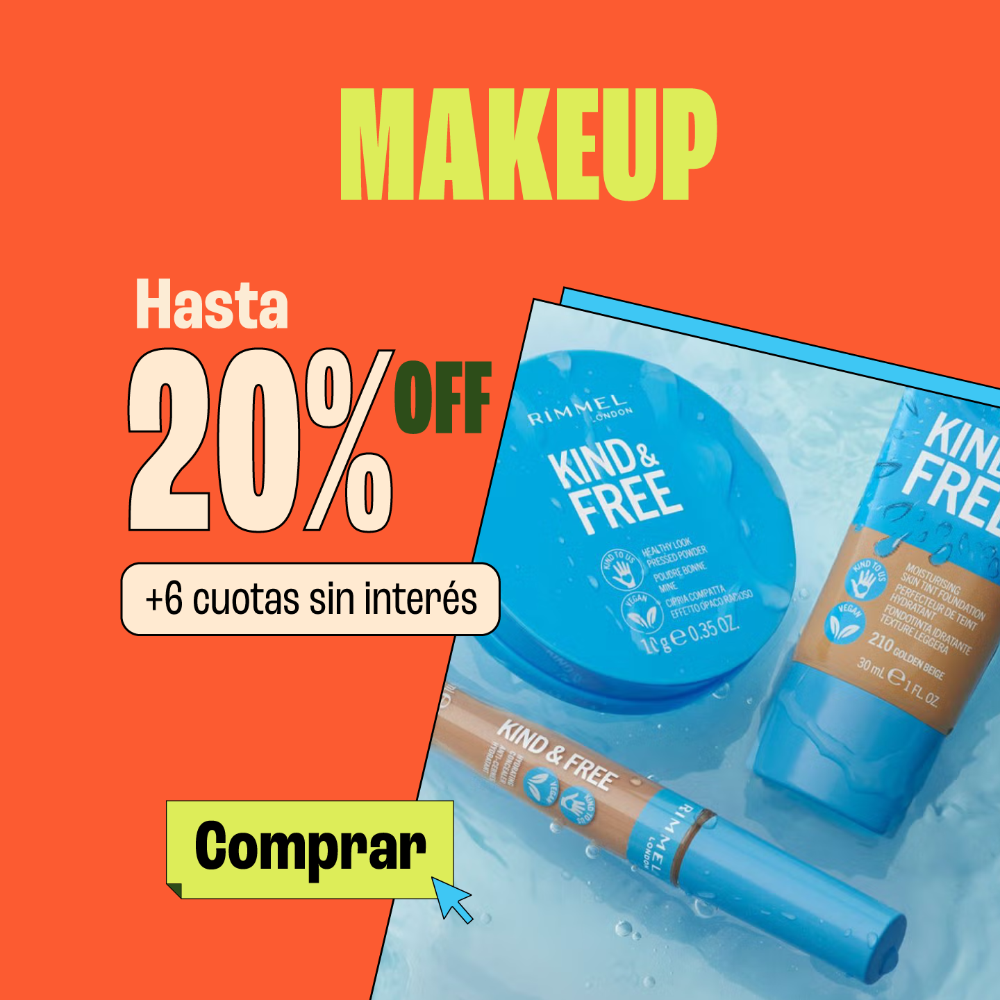 Makup 20% OFF