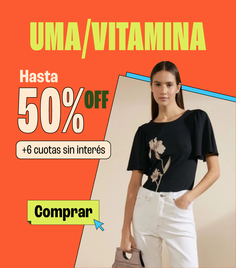 ofertas uma vitamina ropa mujer hot sale